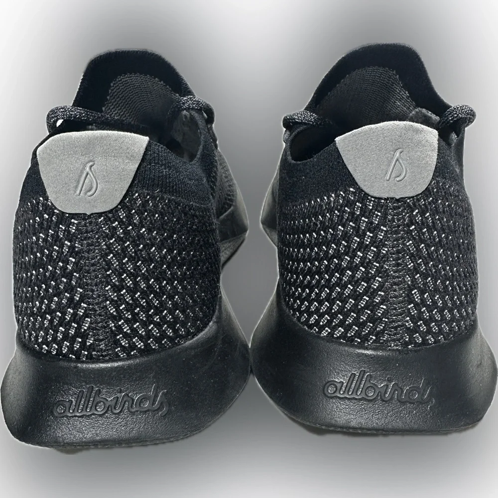 Allbirds Men’s Tree Dasher 2 Black Breathable Knit Active Shoe size 11.5 - Picture 6 of 9